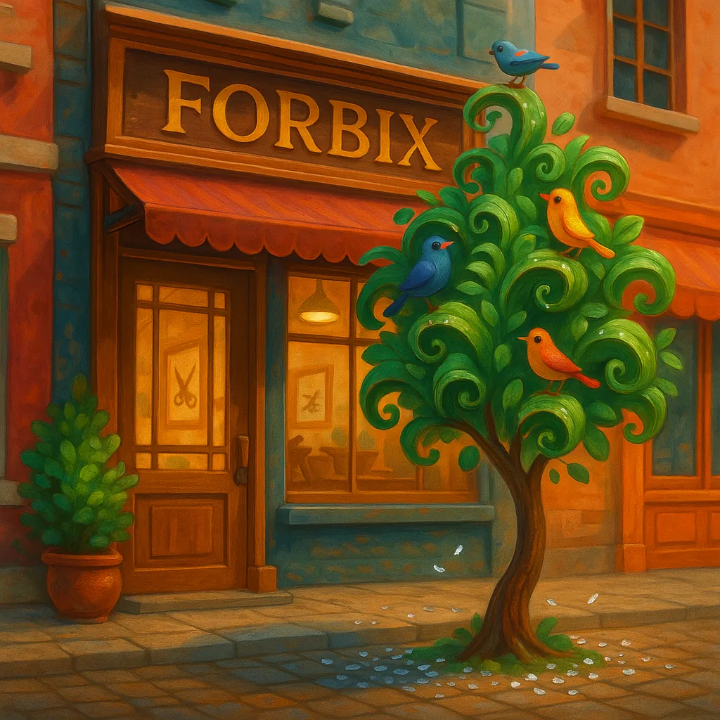 Forbix, il parrucchiere dal tocco d’artista