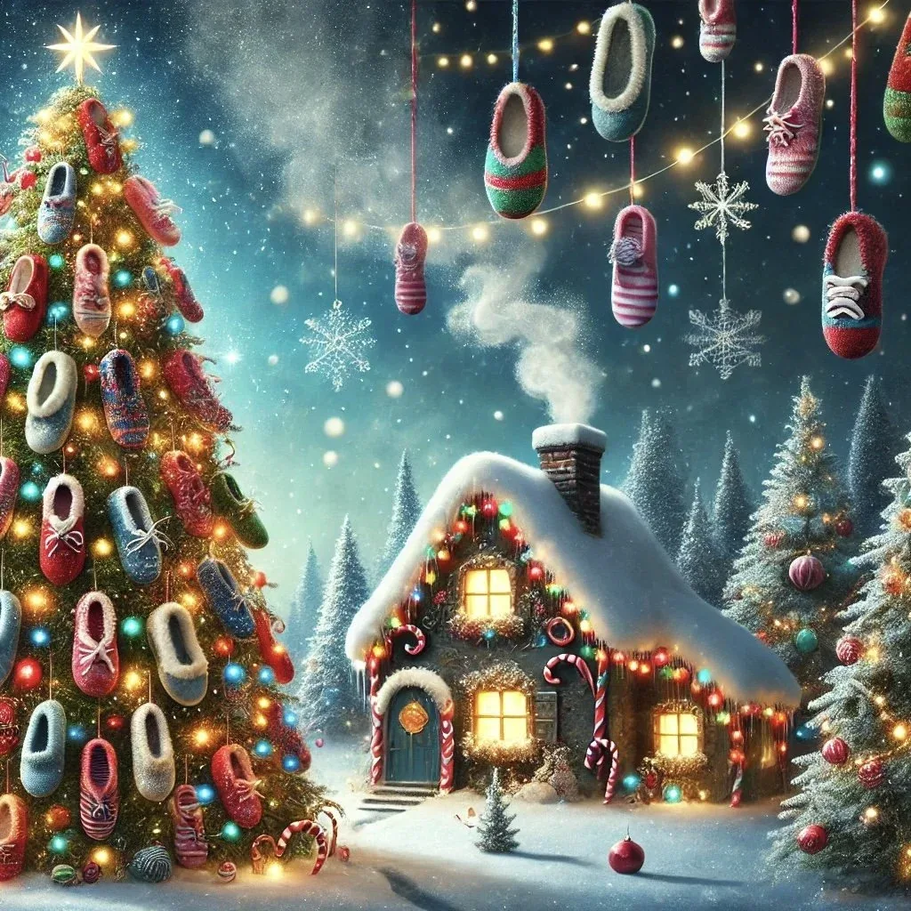 La fontana delle novelle e le pantofole magiche di Natale