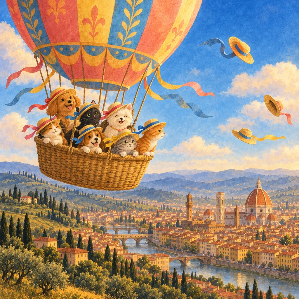 I cappelli di paglia di Firenze